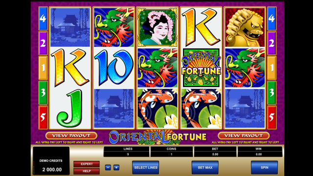 Бонусная игра Oriental Fortune 1