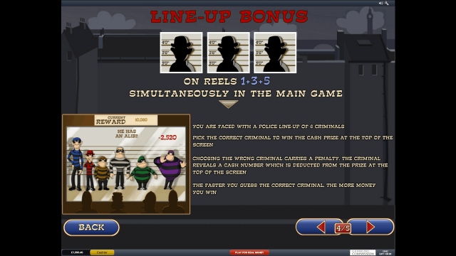 Характеристики слота Cops N' Bandits 6
