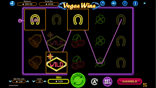 Характеристики слота Vegas Wins 4