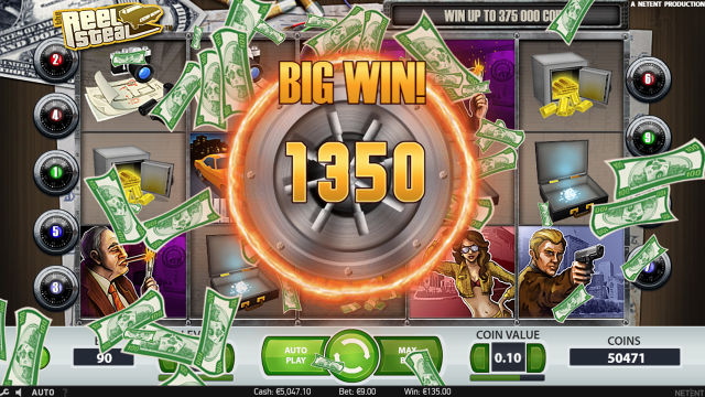 Бонусная игра Reel Steal 6