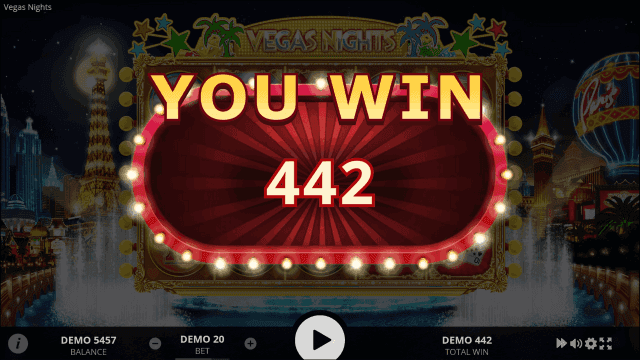 Бонусная игра Vegas Nights 8