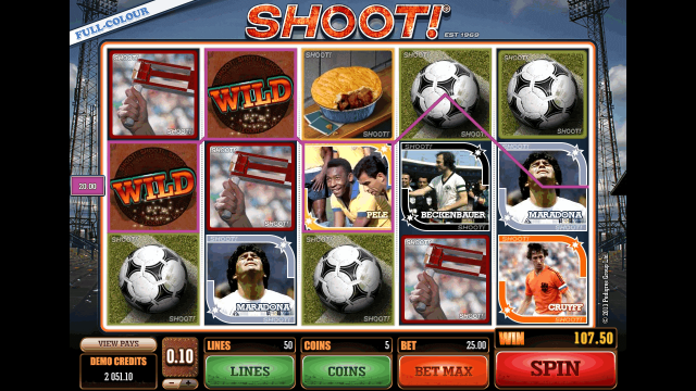 Игровой интерфейс Shoot! 3
