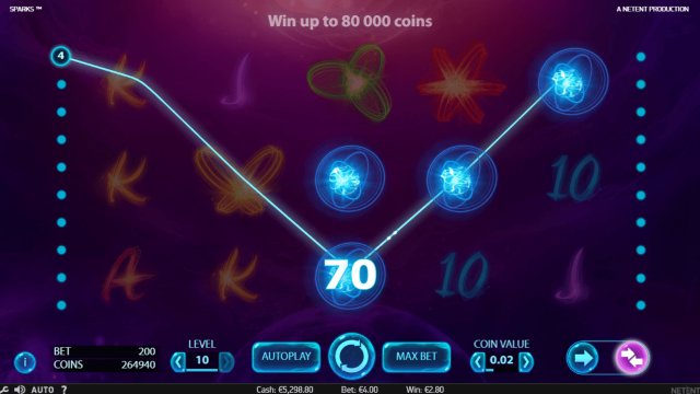 Бонусная игра Sparks 9