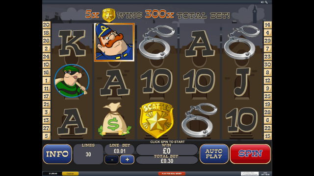 Игровой интерфейс Cops N' Bandits 1