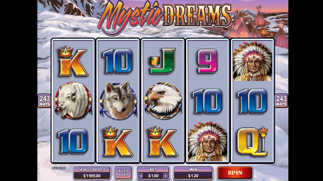 Игровой интерфейс Mystic Dreams 6
