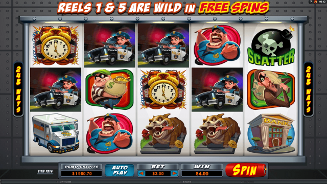 Бонусная игра Bust The Bank 8