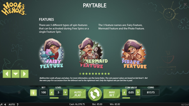 Игровой интерфейс Hook's Heroes 4