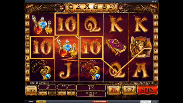 Бонусная игра Dragon Kingdom 9