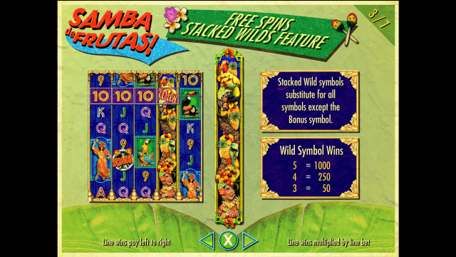 Бонусная игра Samba De Frutas 5