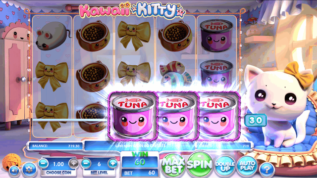 Игровой интерфейс Kawaii Kitty 10