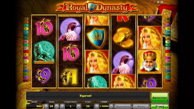 Характеристики слота Royal Dynasty 2