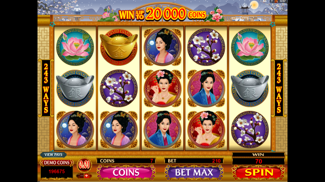 Бонусная игра Asian Beauty 4