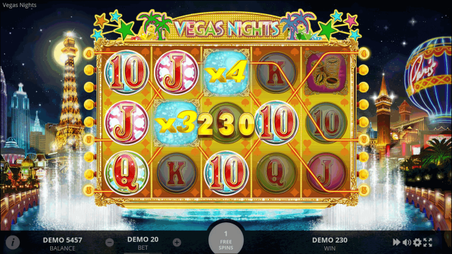 Бонусная игра Vegas Nights 7