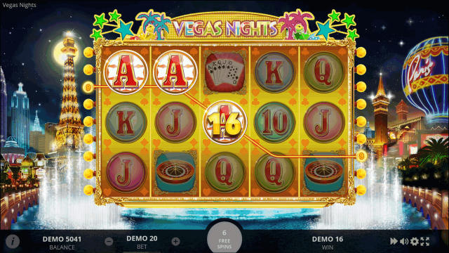 Бонусная игра Vegas Nights 4