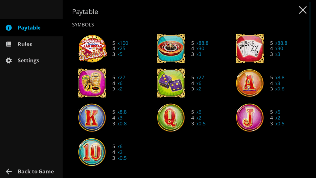 Бонусная игра Vegas Nights 9