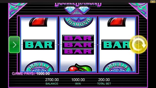 Бонусная игра Double Diamond 10