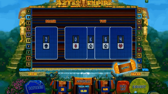 Игровой интерфейс Aztec Empire 8