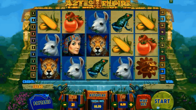 Игровой интерфейс Aztec Empire 6